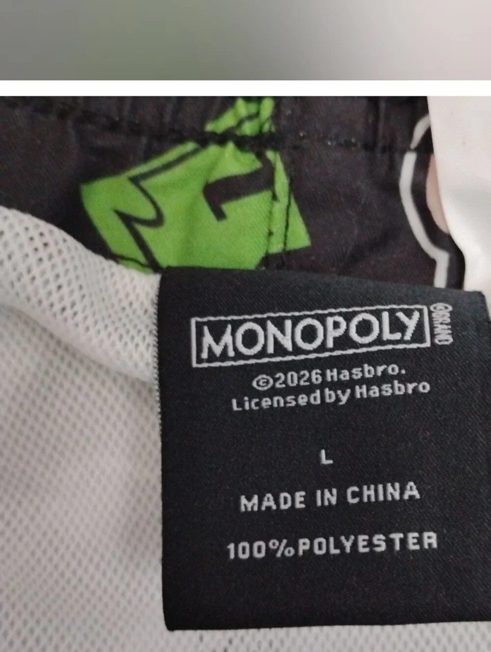 Official Monopoly Rich Uncle Pennybags Swim Trunks Board Game Graphic Shorts